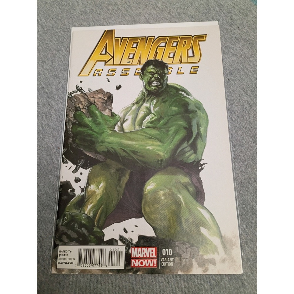 Avengers Assemble 10 Marvel Now Variant Edition Gabrielle del otto Comic Book
